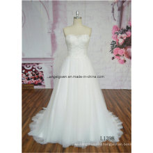 Sweetheart Elegant Backless Lace New Style Wedding Dress